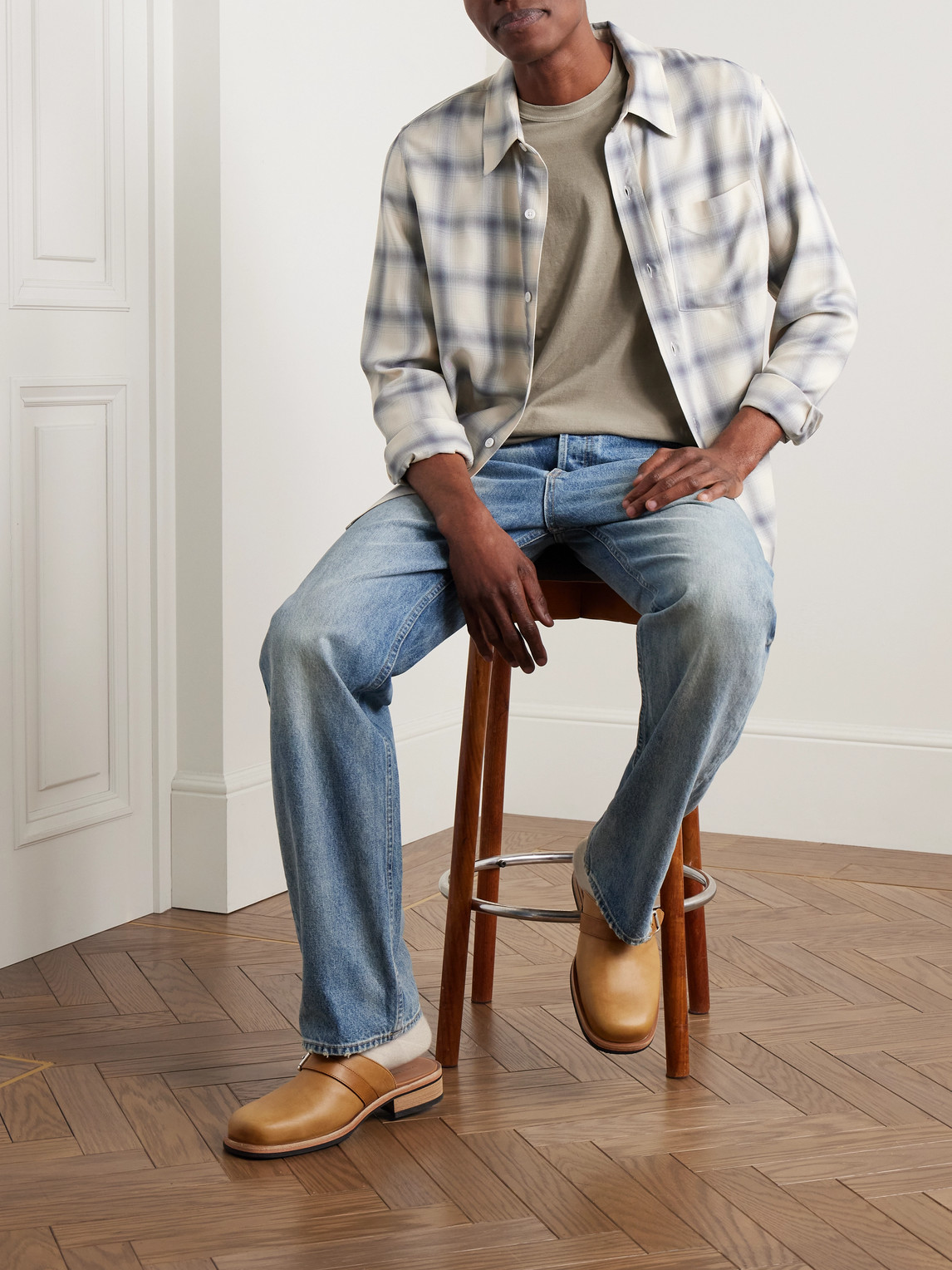 JAMES PERSE COMBED COTTON-JERSEY T-SHIRT