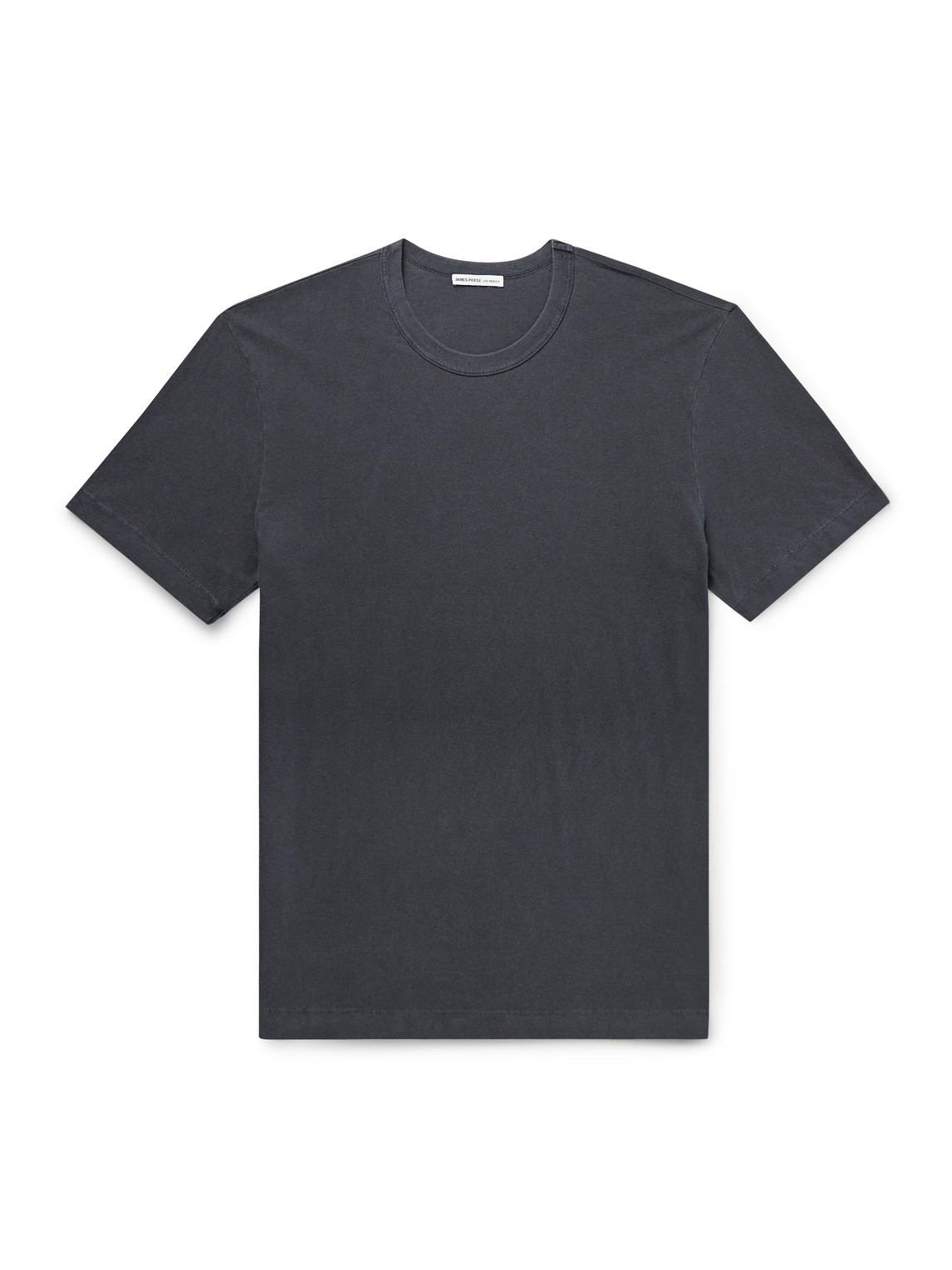 James Perse Combed Cotton-jersey T-shirt In Blue