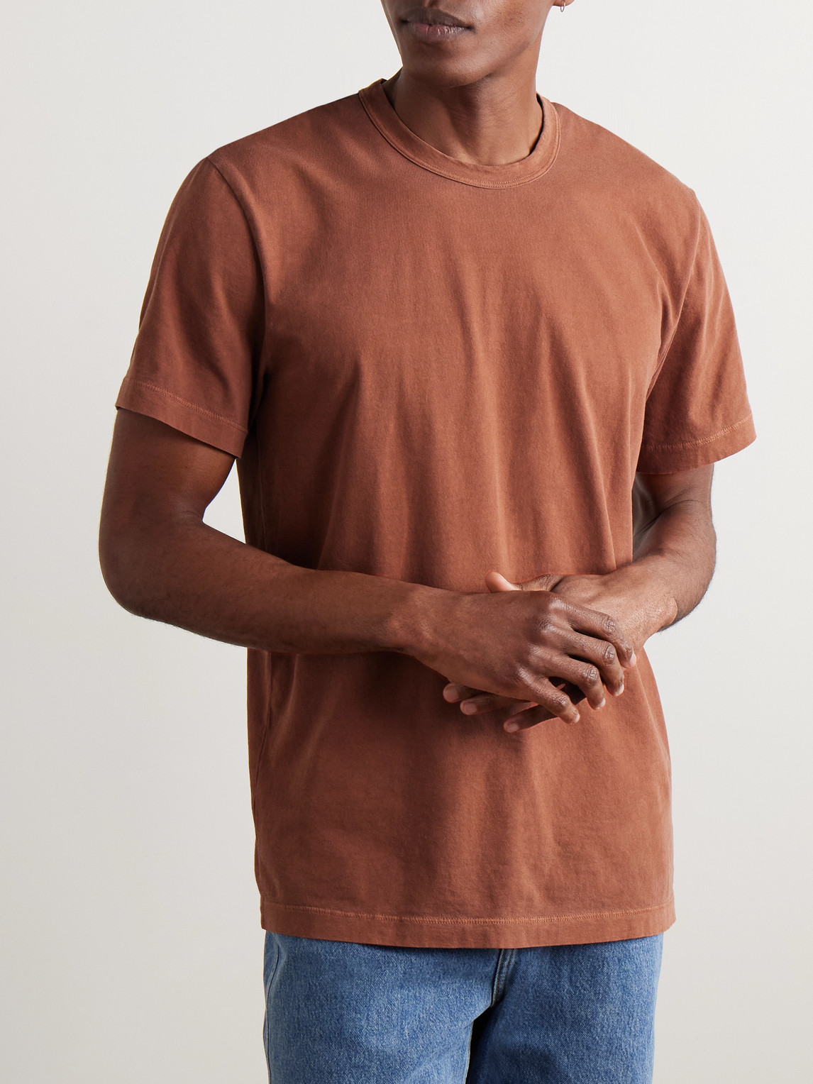 JAMES PERSE COMBED COTTON-JERSEY T-SHIRT