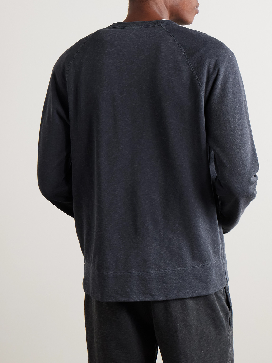 JAMES PERSE COTTON-JERSEY SWEATSHIRT