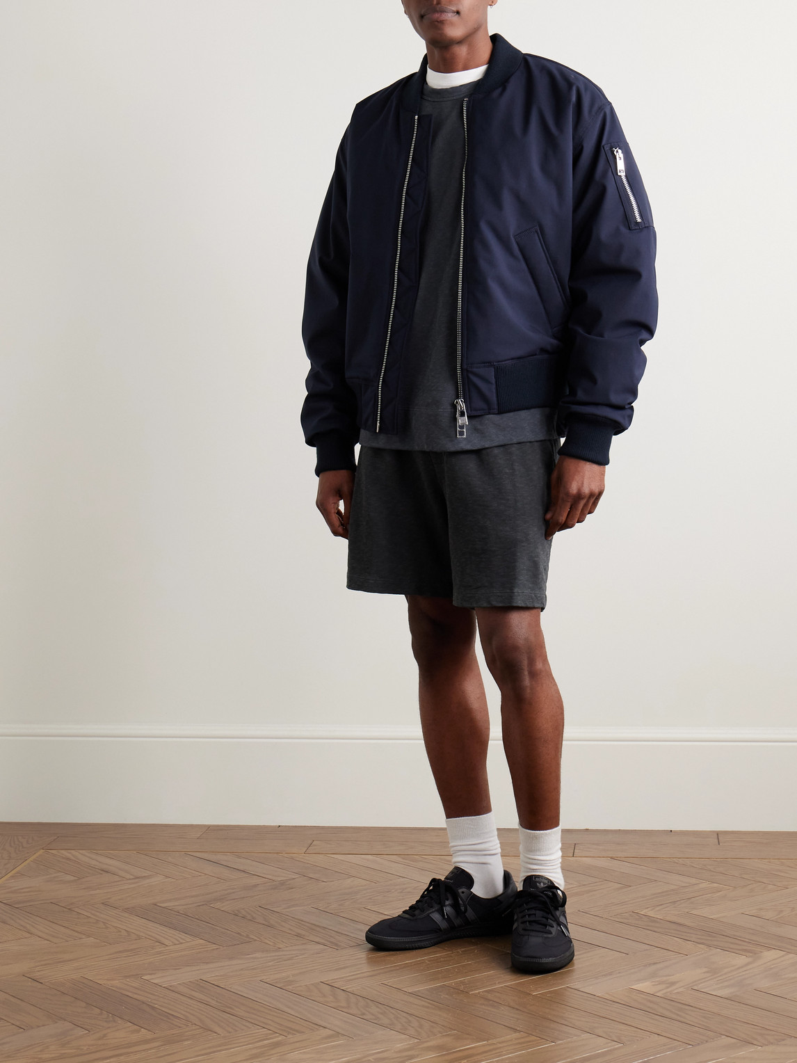 JAMES PERSE COTTON-JERSEY SWEATSHIRT
