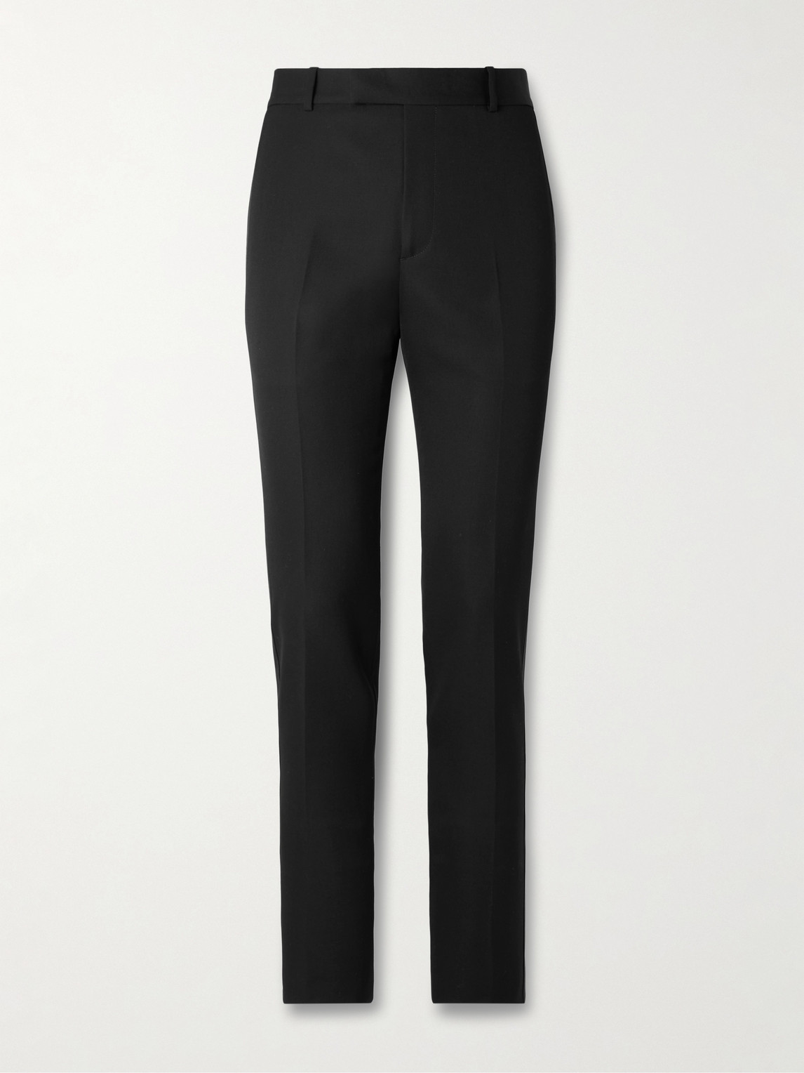 McQueen Slim-Fit Straight-Leg Wool Trousers - Men