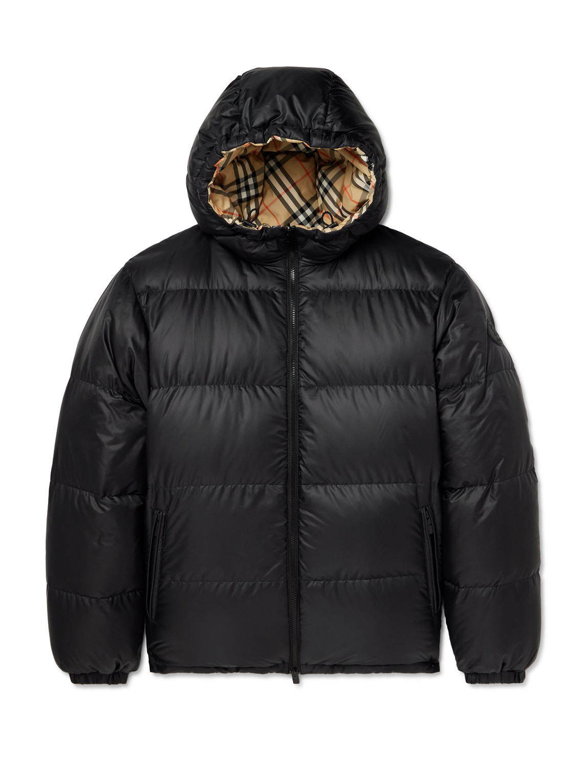 Burberry Quilted hell Hooded Down Jacket - Men