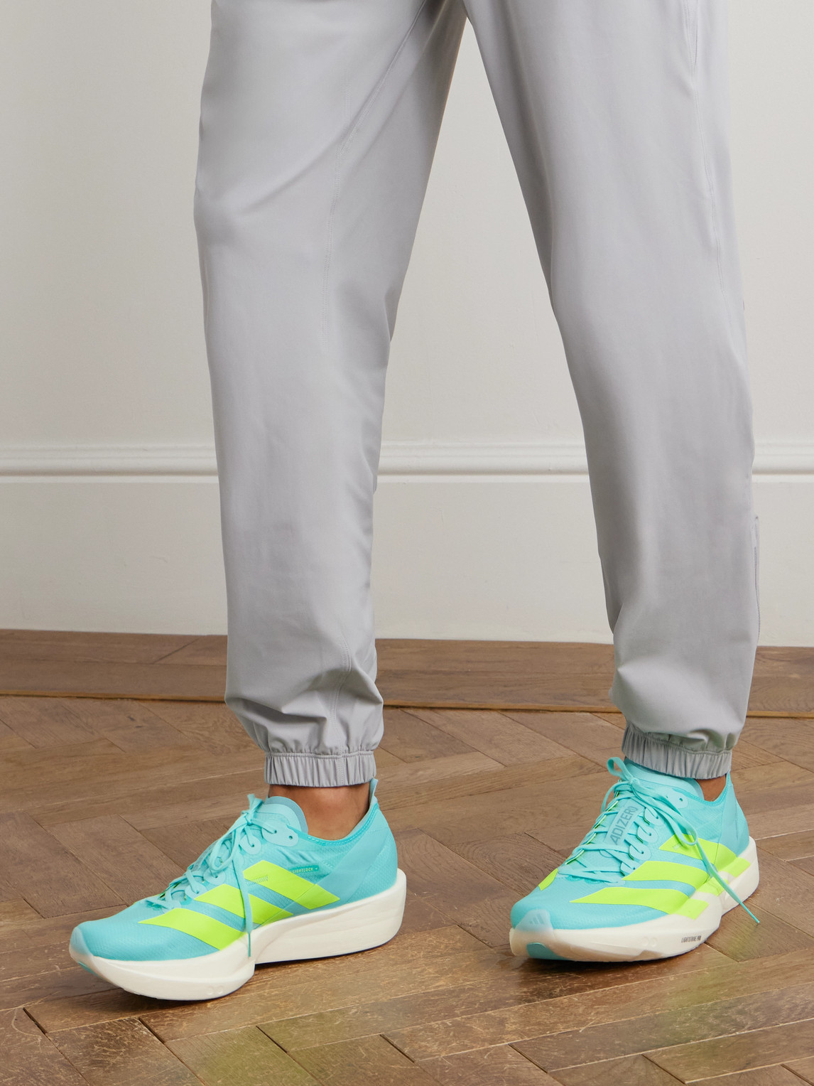 Adizero Takumi Sen 11 Rubber-Trimmed Ripstop Running Sneakers — 2