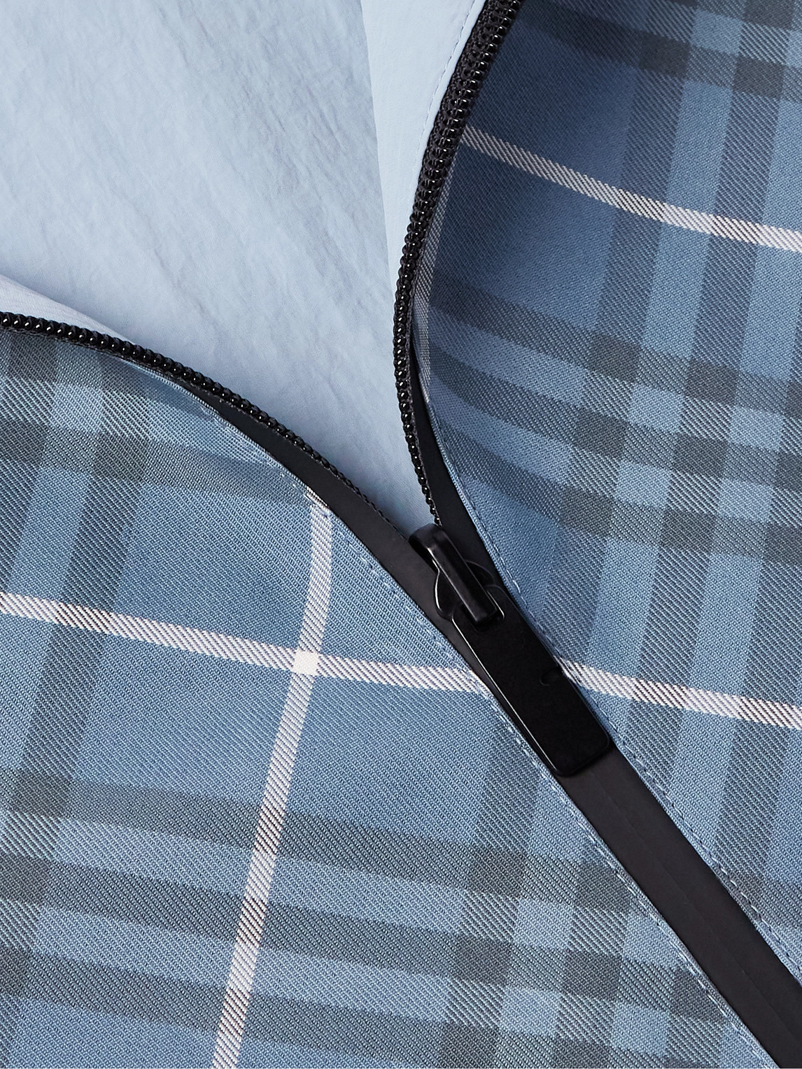 Burberry Maxi Logo Jacket Casual Jackets And Parka Multicolor In Blue