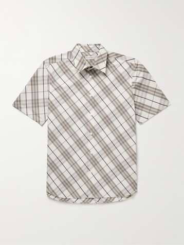 Burberry Checked Shirts for Men | MR PORTER Burberry Checked Shirts for Men | MR PORTER