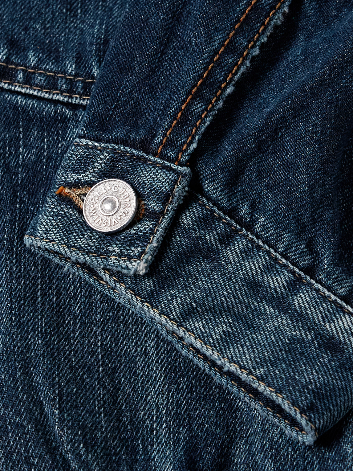 Visvim Social Sculpture Selvedge Denim Jacket In Animal Print