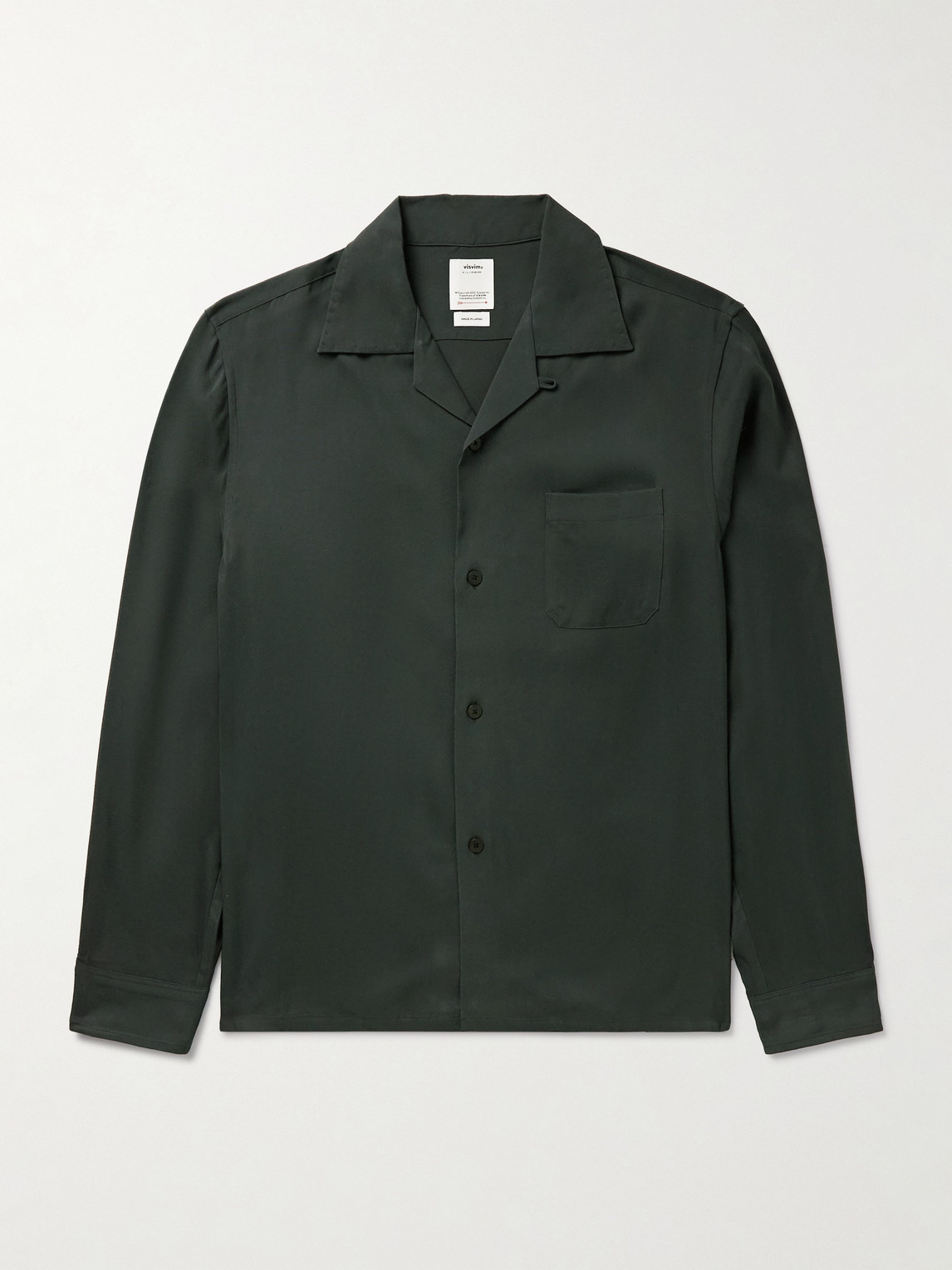 Visvim Keesey Convertible-collar Woven Shirt In Multi