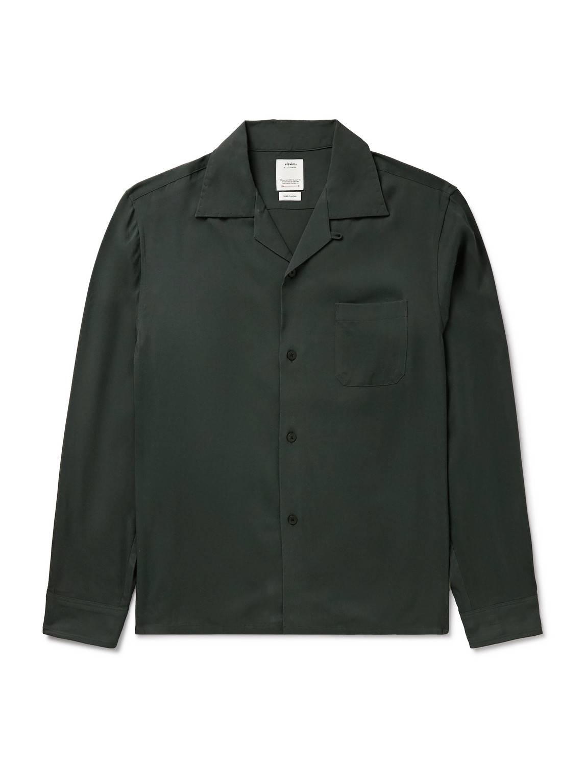 Visvim Keesey Convertible-collar Woven Shirt In Multi