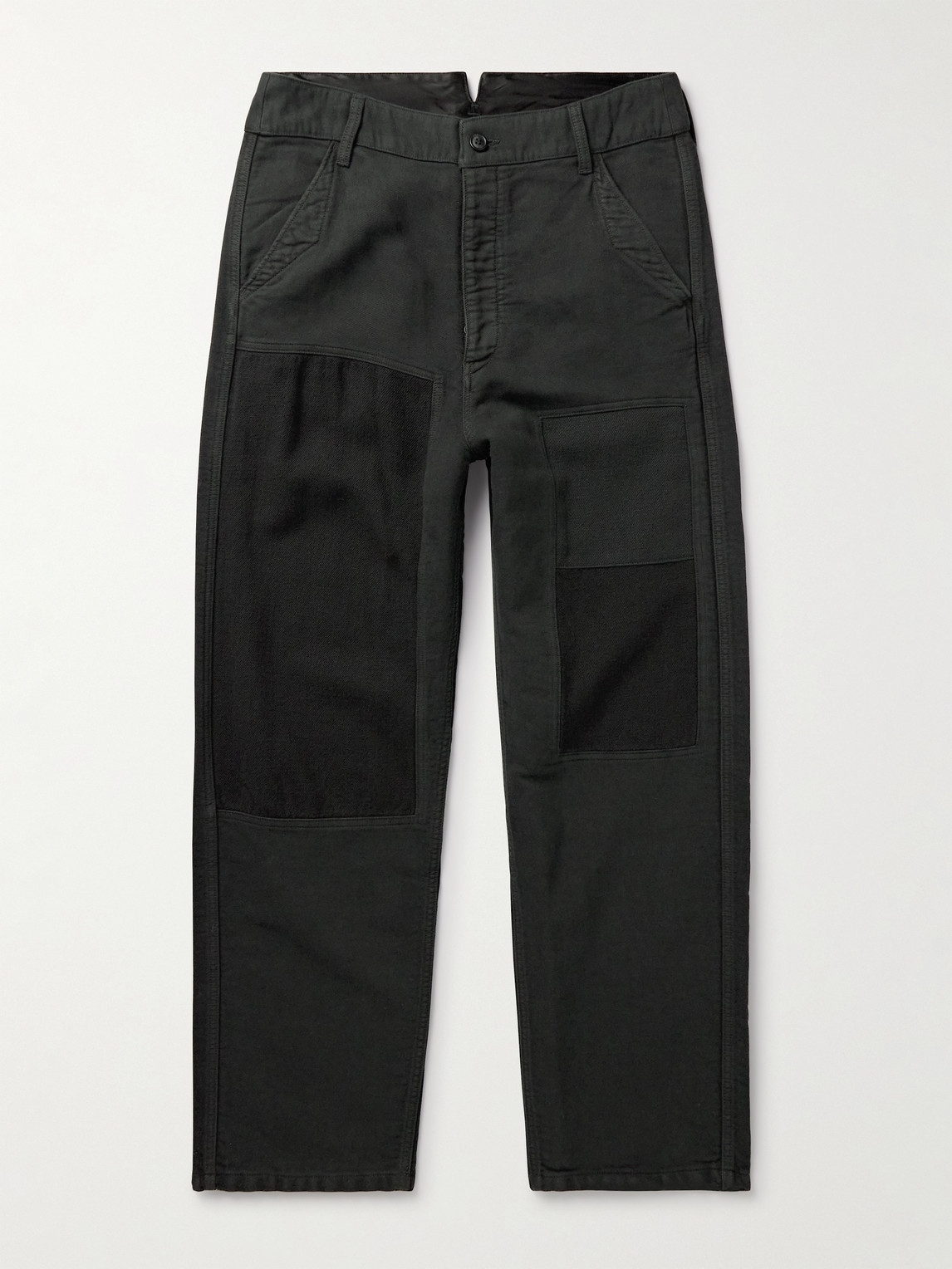 Visvim Pastoral Straight-Leg Wool, Linen and Cotton-Blend Moleskin Trousers - Men