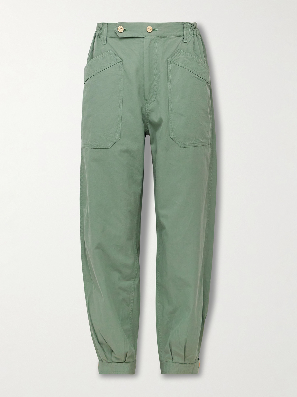 Visvim Carrol Tapered Cotton-Gabardine Cargo Pants - Men