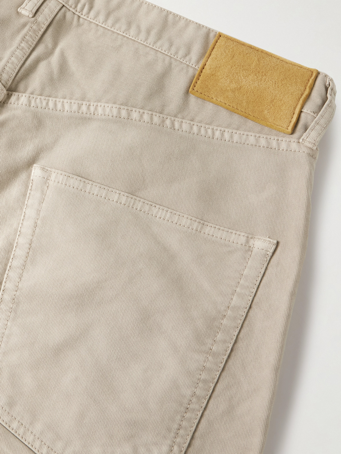 Visvim Fluxus 01 Straight-leg Cotton-twill Trousers In Neutral