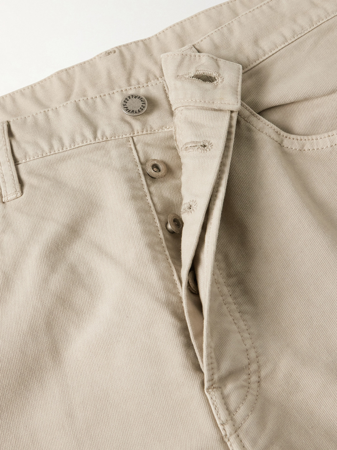 Visvim Fluxus 01 Straight-leg Cotton-twill Trousers In Neutral