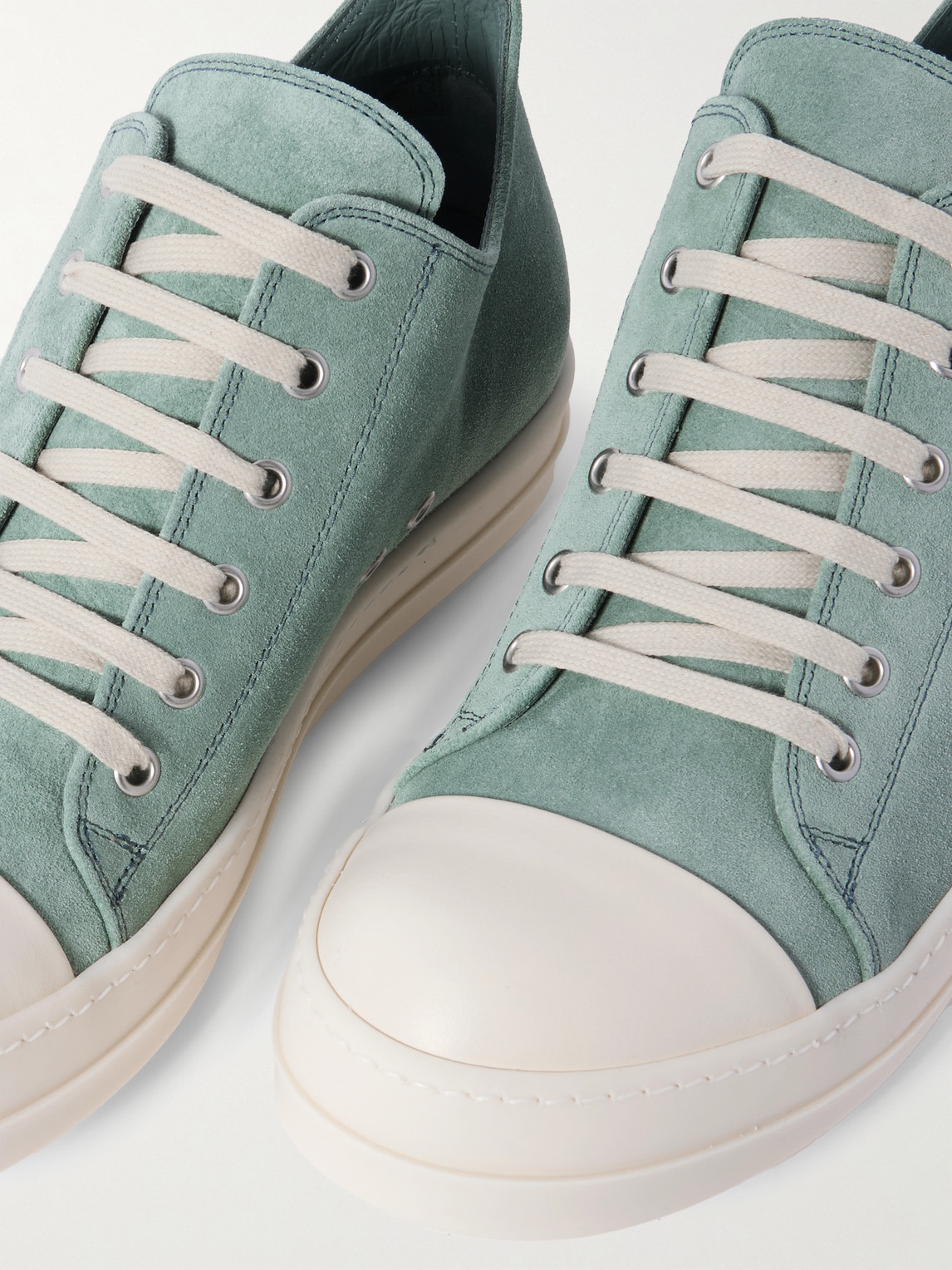 RICK OWENS RAMONES SUEDE SNEAKERS