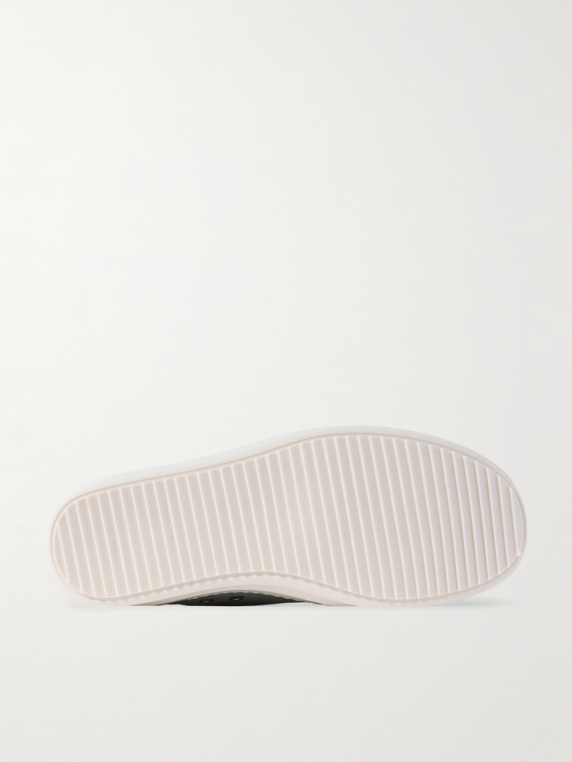 RICK OWENS RAMONES SUEDE SNEAKERS