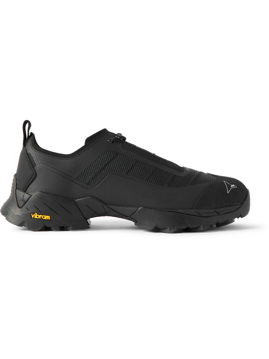 ROA – Katharina Light Rubber and Leather-Trimmed Ripstop Sneakers