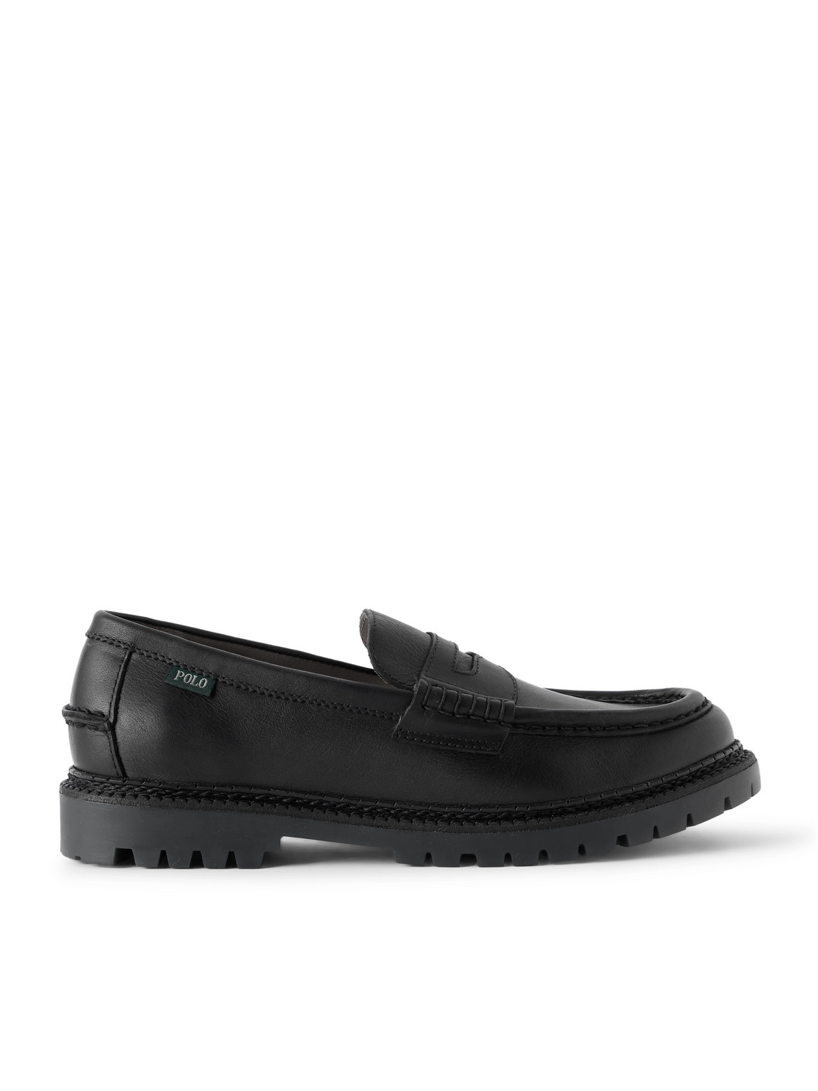 Polo Ralph Lauren Mocassini Man Ralph Lauren Jet Penny 803961420001 Black In Black