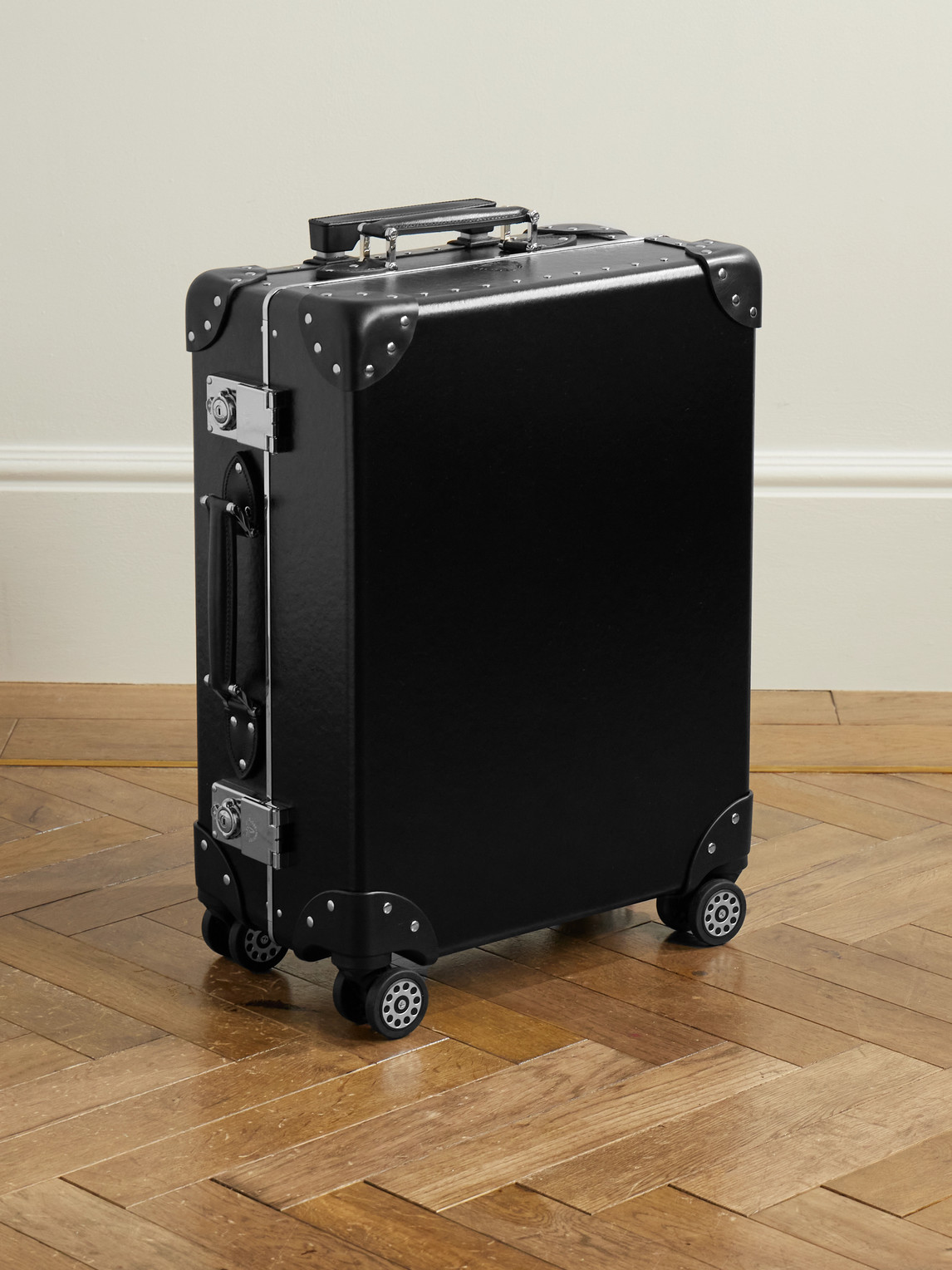 Globe-trotter Metropolis Leather-trimmed Carry-on Suitcase