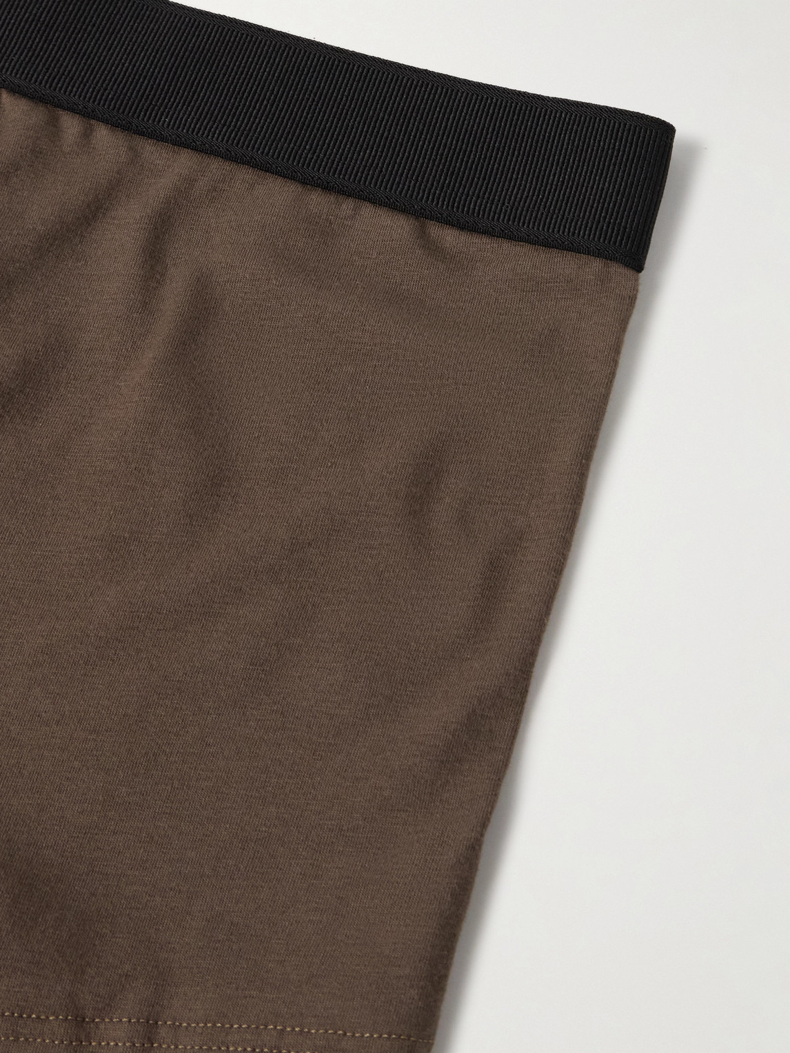 ZEGNA STRETCH-COTTON BOXER BRIEFS