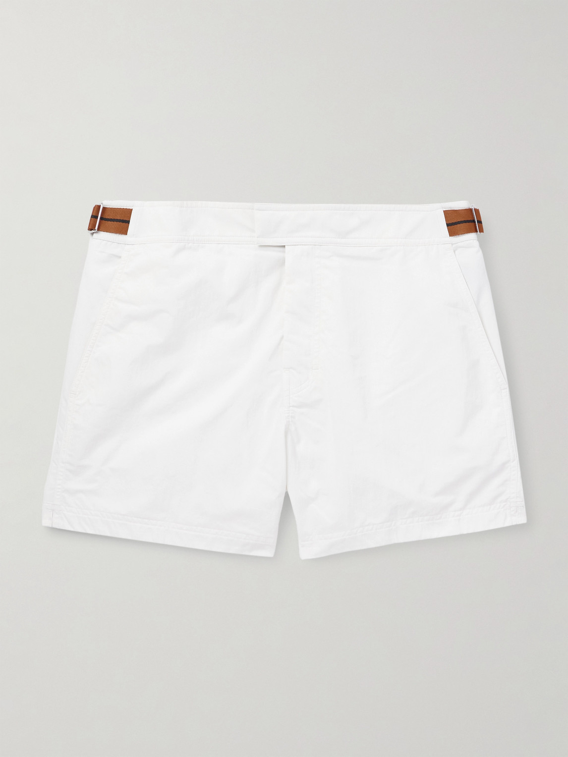 Zegna Rio traight-Leg Mid-Length wim horts - Men