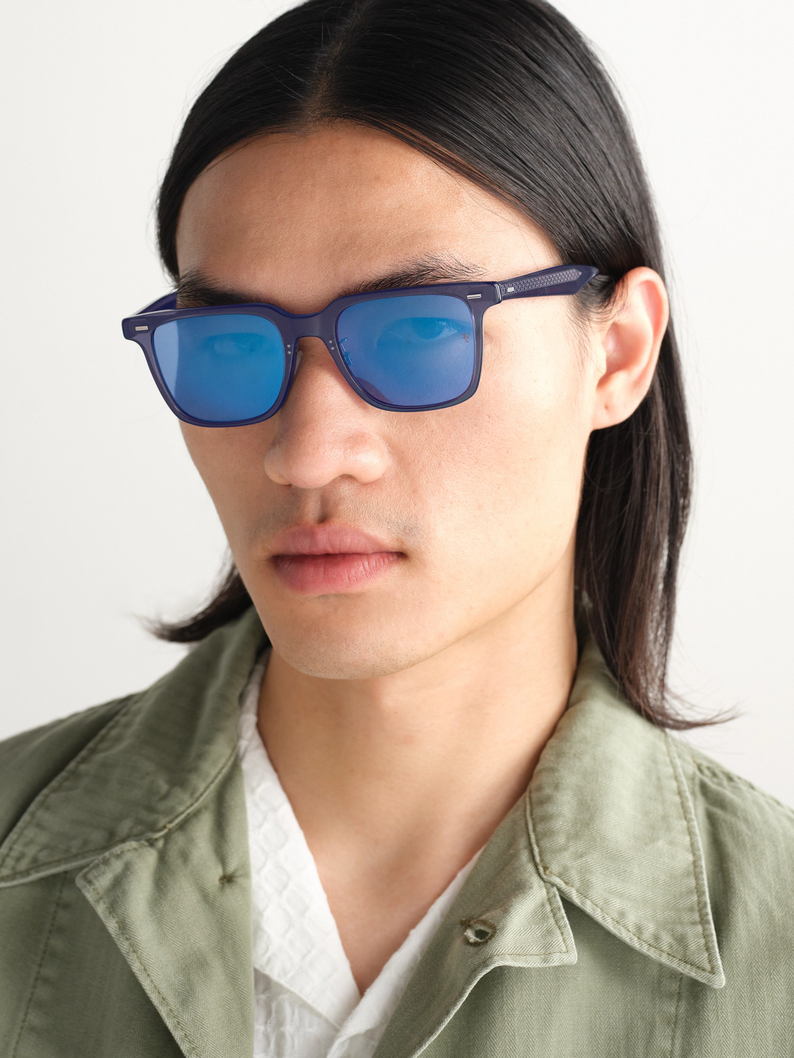 Oliver Peoples Roger Federer Mr. Federer Ii D-frame Acetate Sunglasses