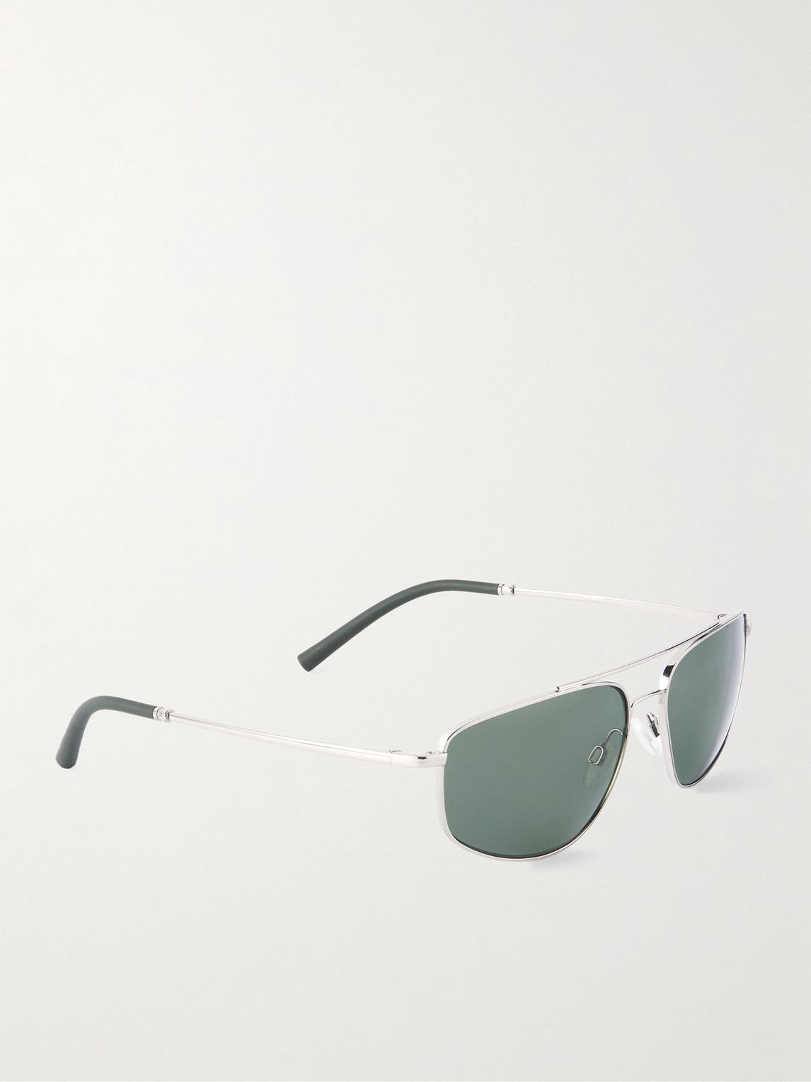 Oliver Peoples Roger Federer R-14 Aviator-style Gold-tone Sunglasses