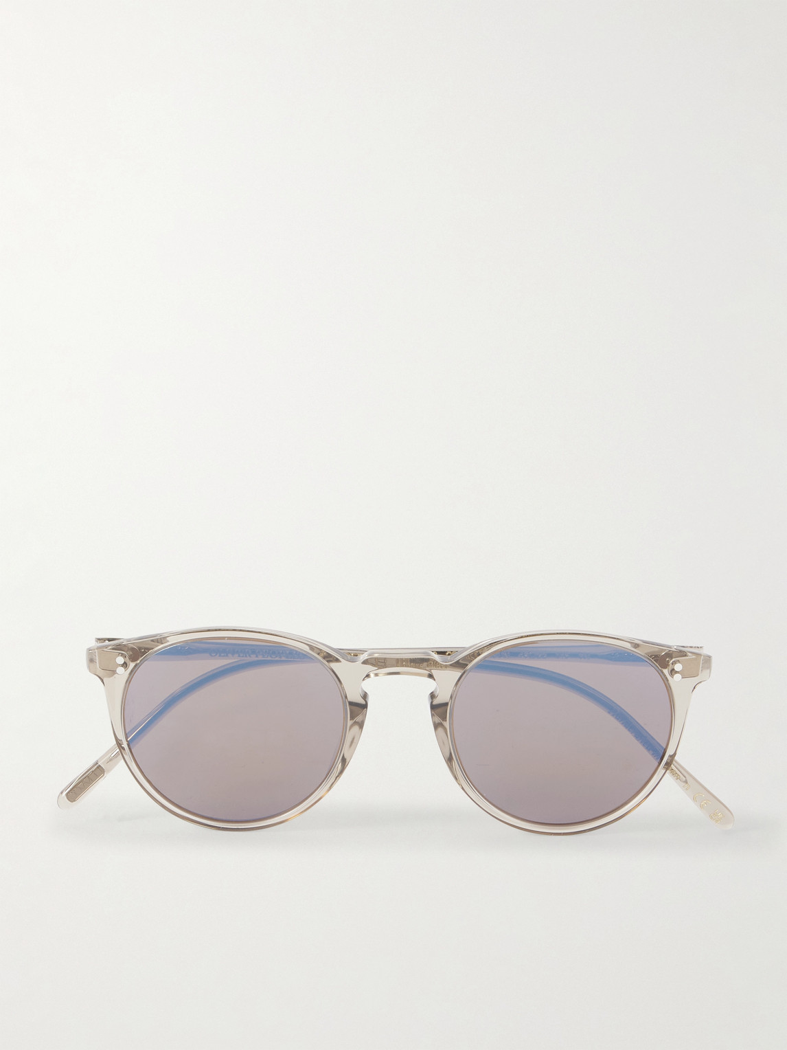Oliver Peoples O'Malley Round-Frame Acetate Sunglasses - Men