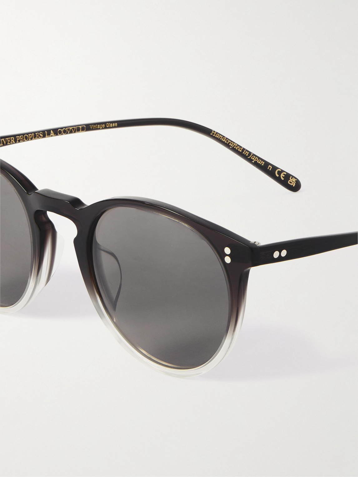 Oliver Peoples O'malley Round-frame Acetate Sunglasses