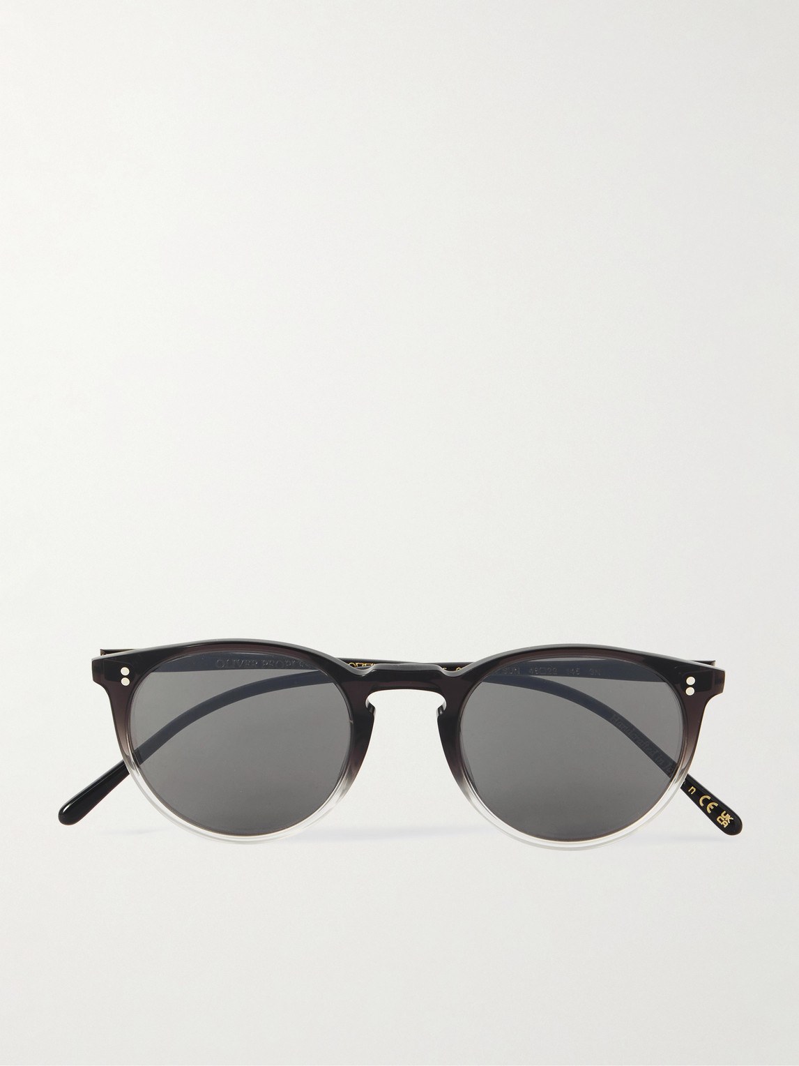 Oliver Peoples O'Malley Round-Frame Acetate Sunglasses - Men