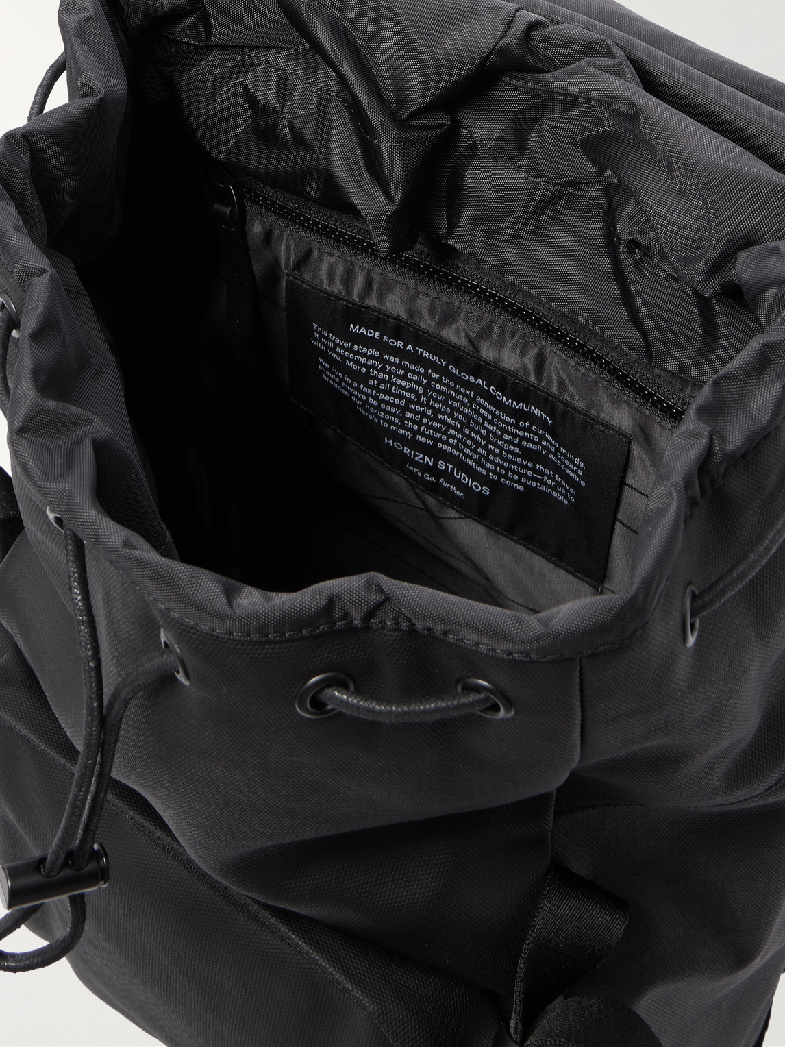 Horizn Studios Sofo City Canvas Backpack In Black