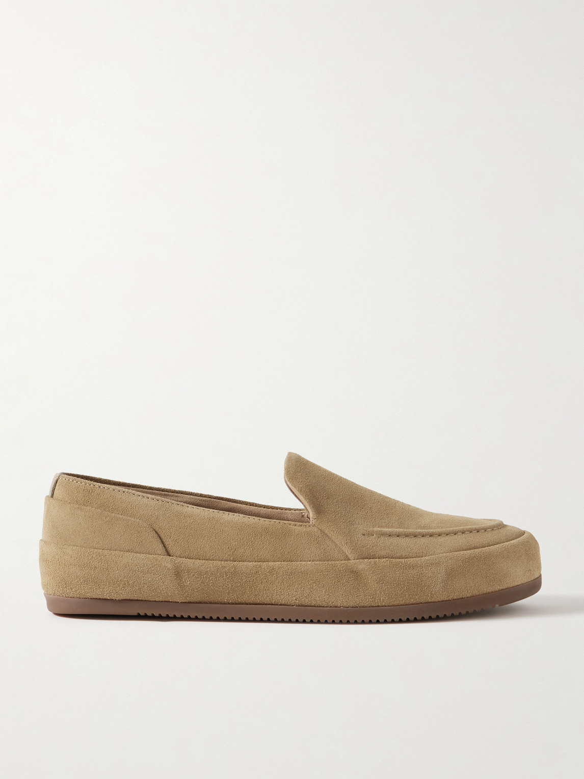 Mulo Fleece-lined Suede Loafers In Multi