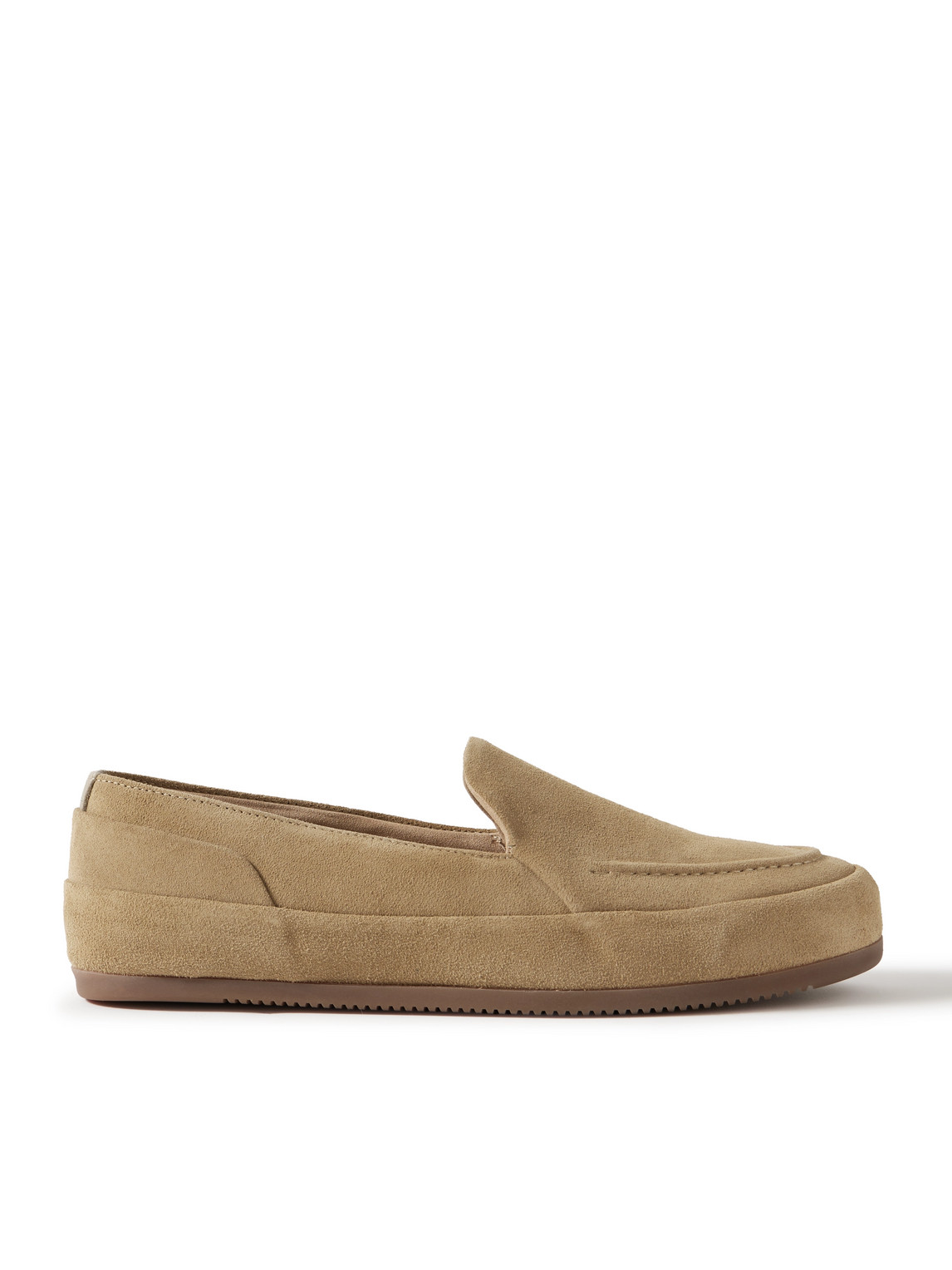 Mulo Fleece-lined Suede Loafers In Multi