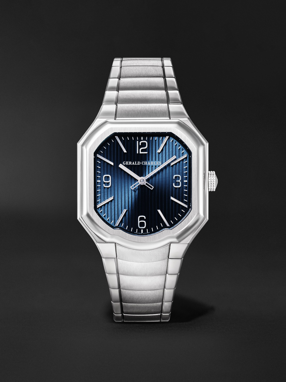 Gerald Charles Masterlink 2H Automatic 38mm Stainless Steel Watch, Ref. No. ML1.0-A-01 - Men
