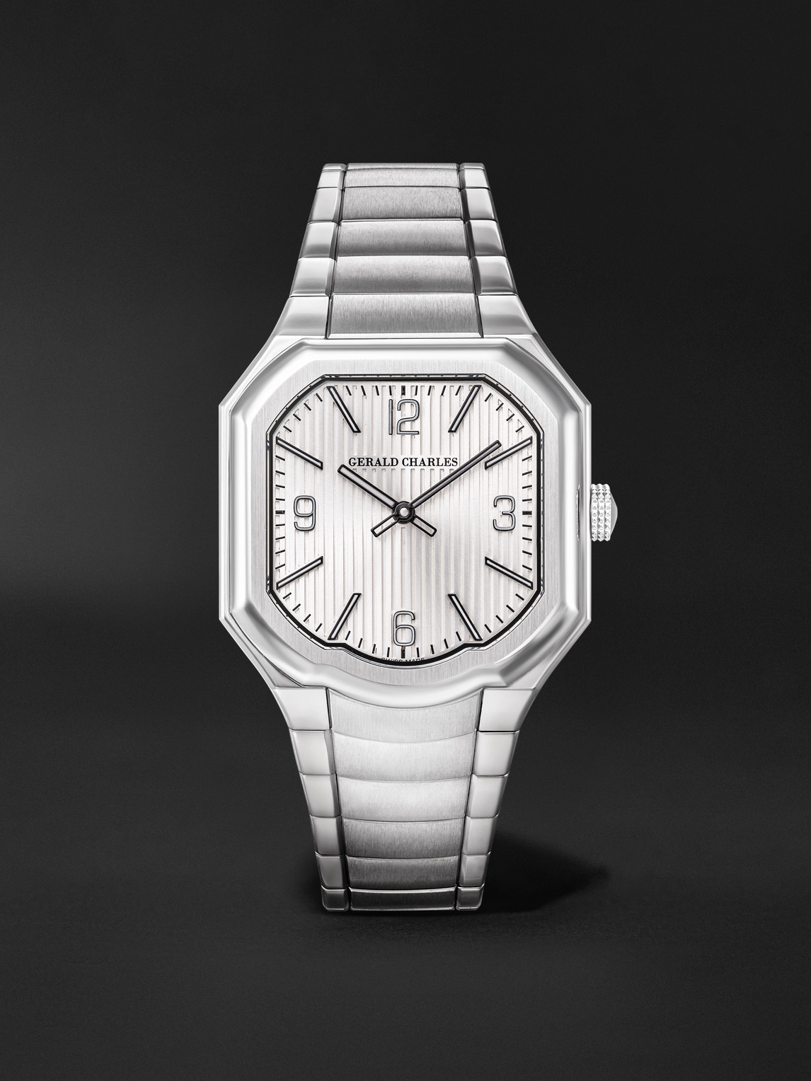 Gerald Charles Masterlink 2H Automatic 38mm Stainless Steel Watch, Ref. No. ML1.0-A-01 - Men