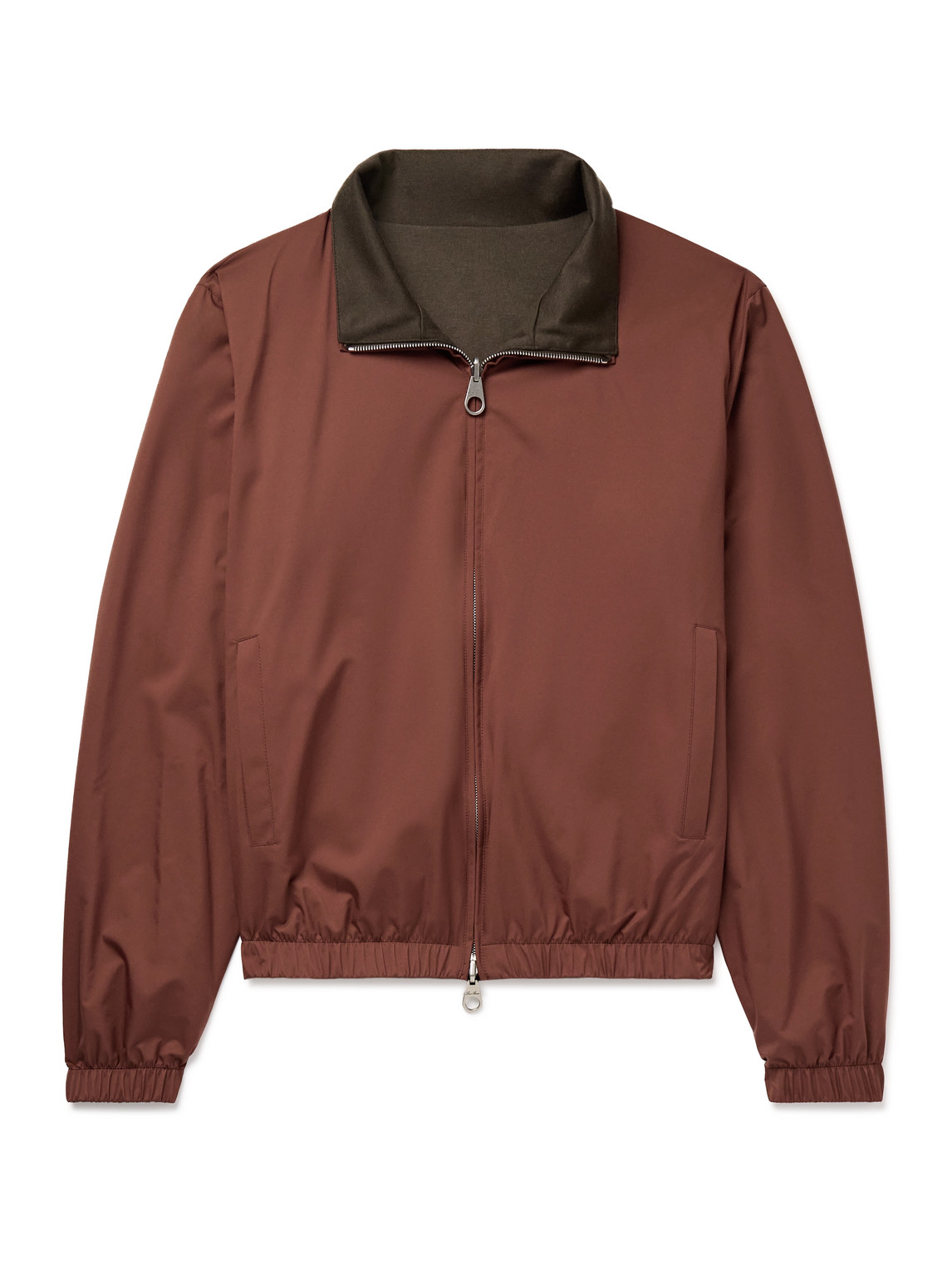 Reversible Windmate® Storm System® Nylon and Cashmere Blouson Jacket