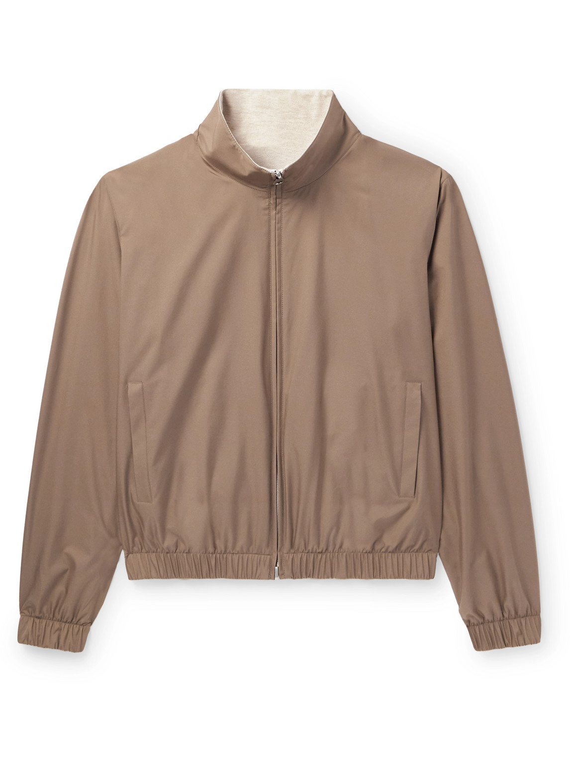 Reversible Windmate® Storm System® Nylon and Cashmere Blouson Jacket