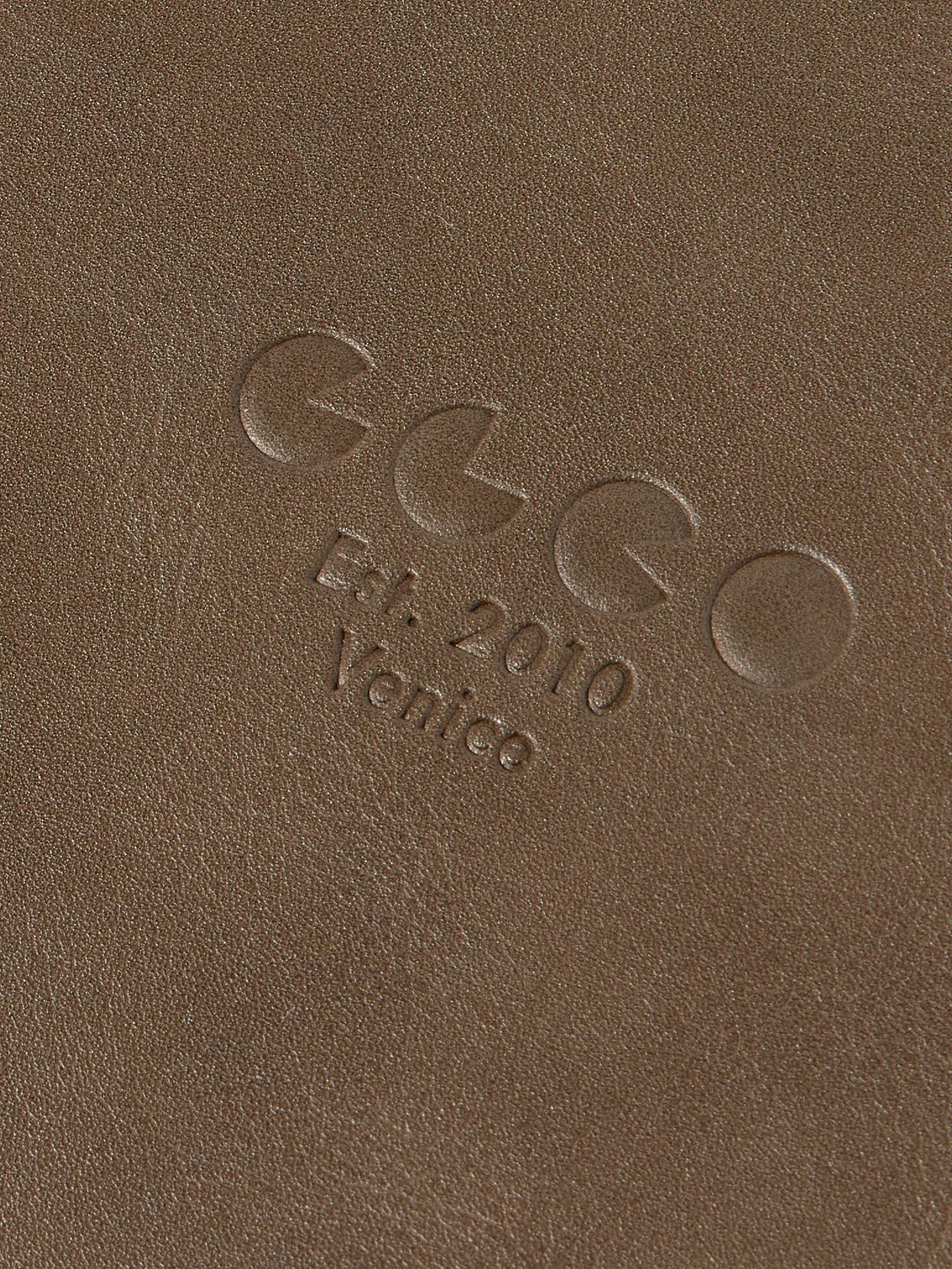 GARRETT LEIGHT CALIFORNIA OPTICAL علبة Collector's Case للنظارات من جلد السويد الصناعي