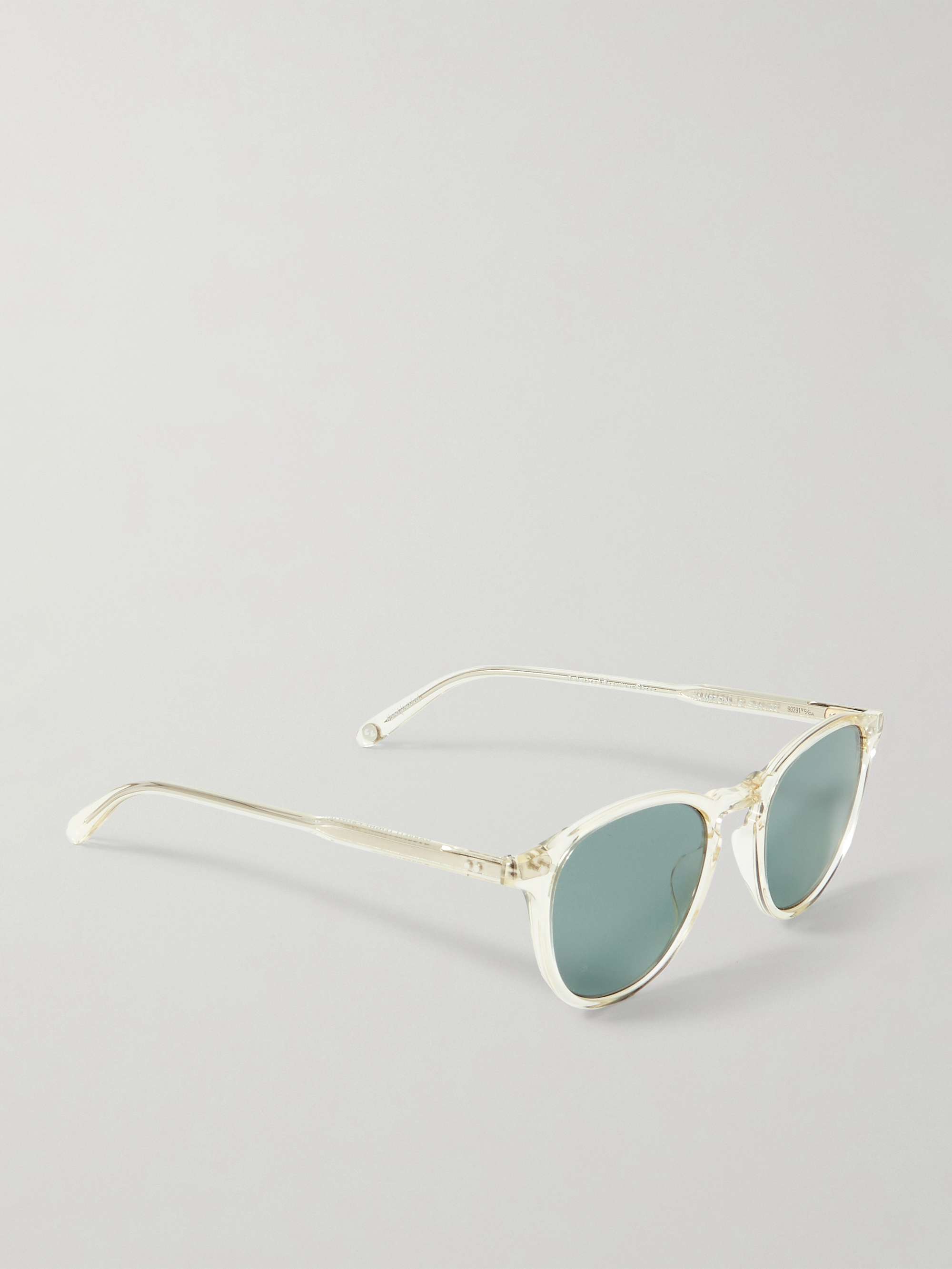 GARRETT LEIGHT CALIFORNIA OPTICAL نظارات شمسية Hampton بإطار مستدير من الأسيتات