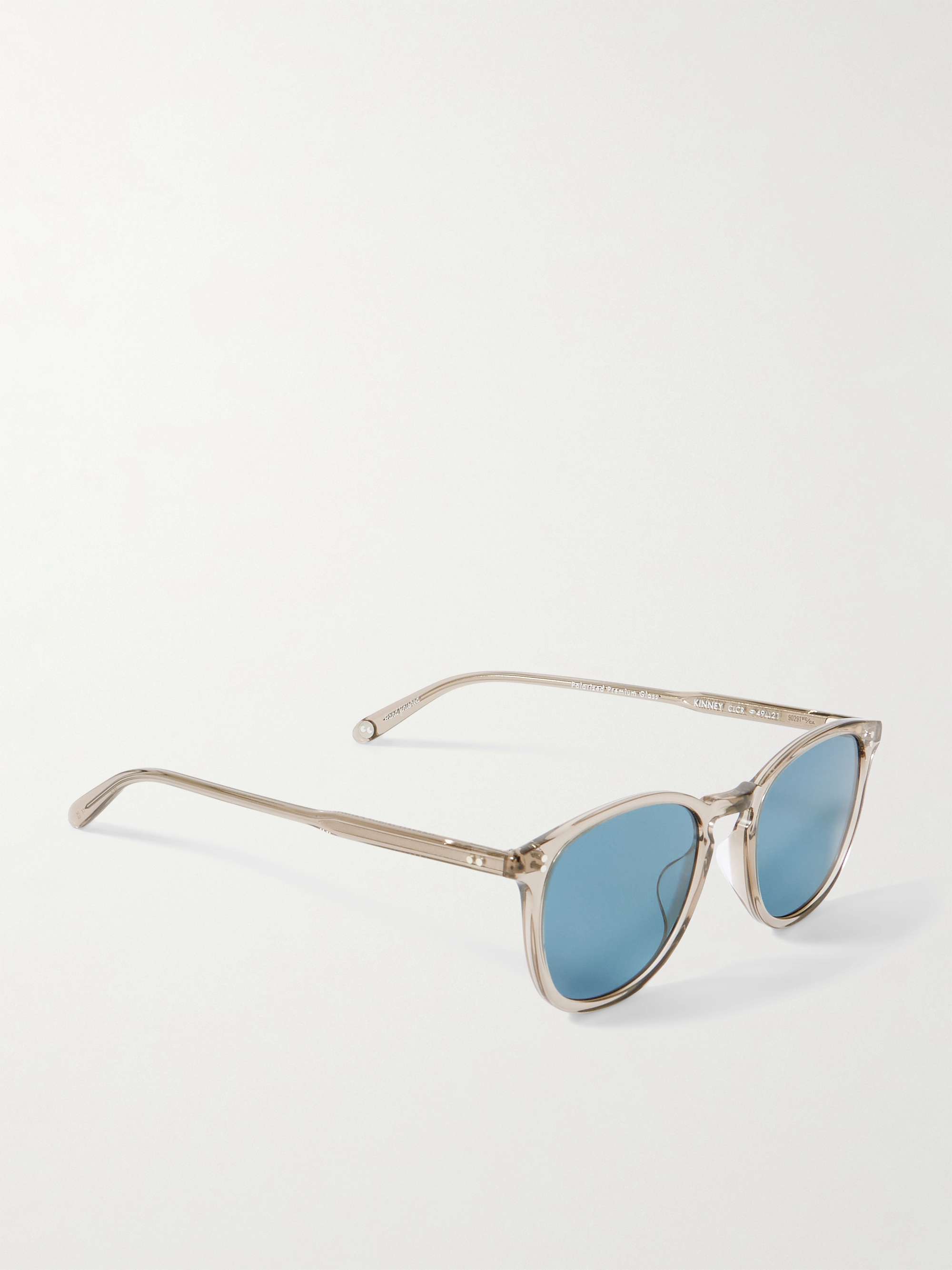GARRETT LEIGHT CALIFORNIA OPTICAL Kinney Round-Frame Acetate Sunglasses