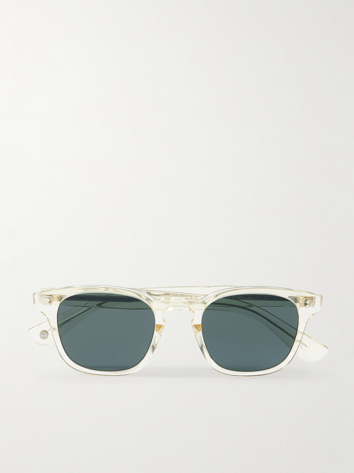 Garrett Leight California Optical Ace Ii Sun D-frame Acetate Sunglasses In Neutrals