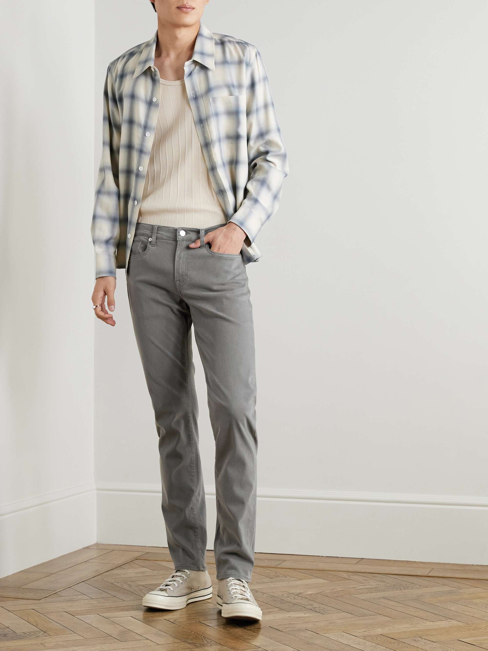 FRAME Pantaloni slim-fit in misto lyocell stretch L’Homme