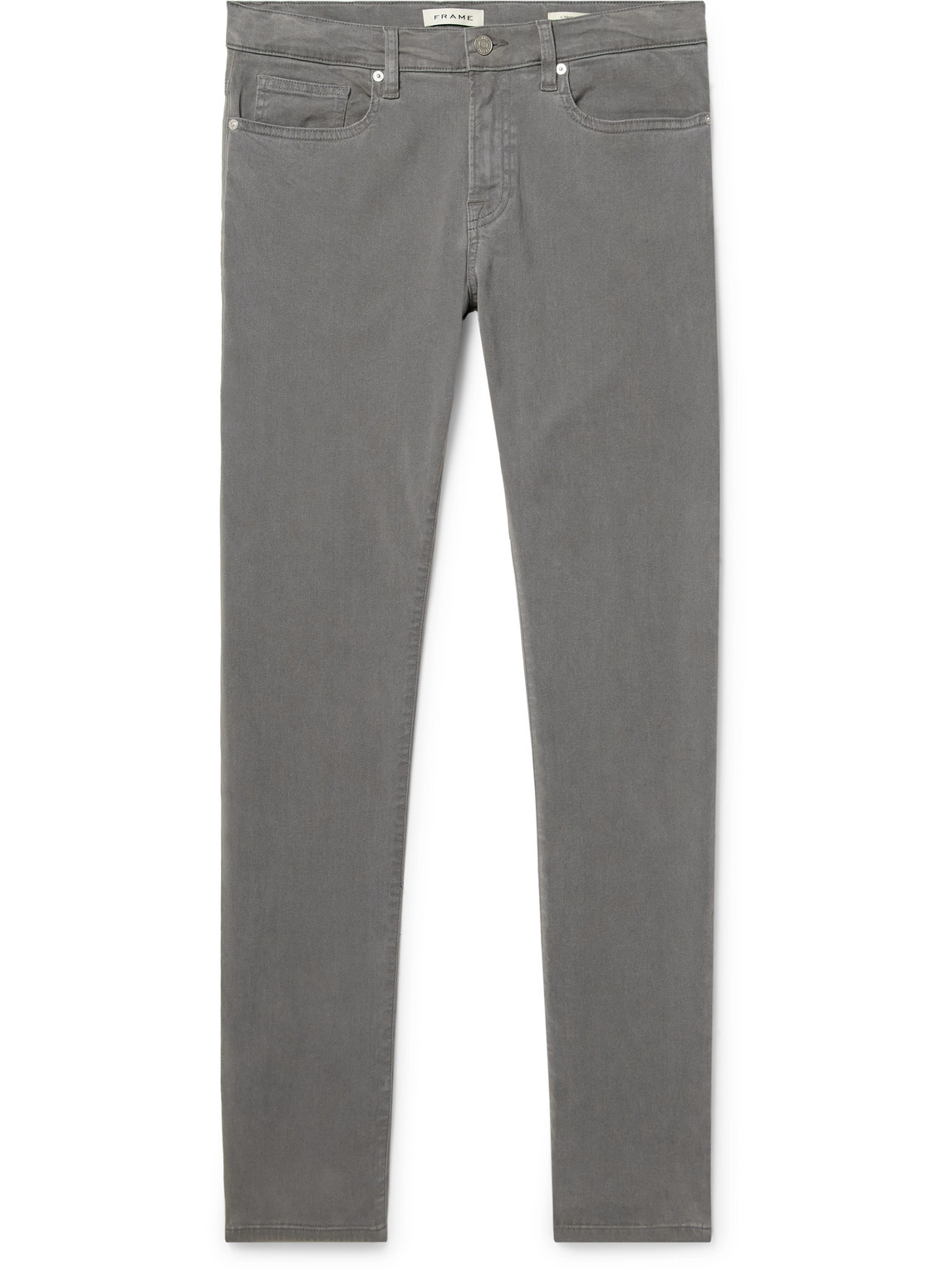 Frame L'homme Slim-fit Stretch Lyocell-blend Trousers