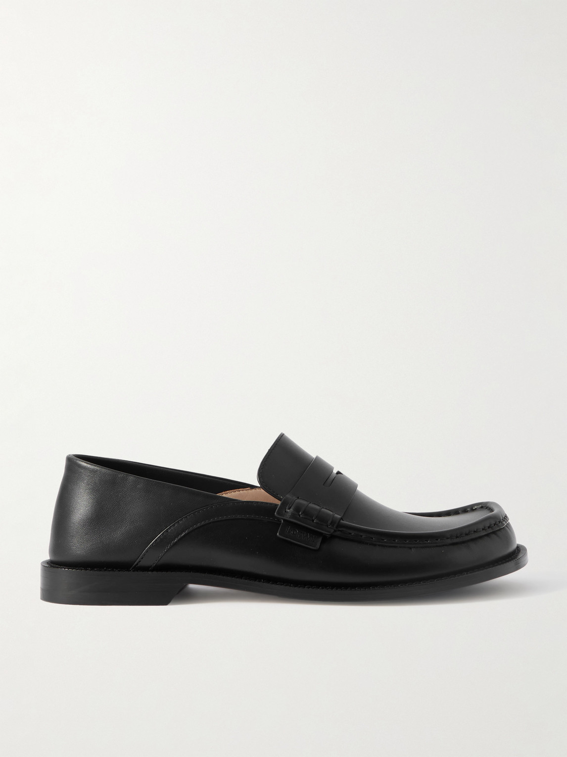 Loewe Campo Collapsible-Heel Leather Penny Loafers - Men