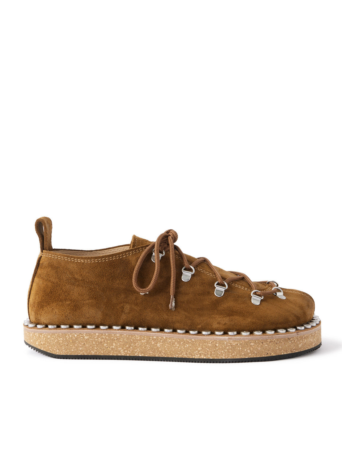 Rivet Studded Suede Shoes