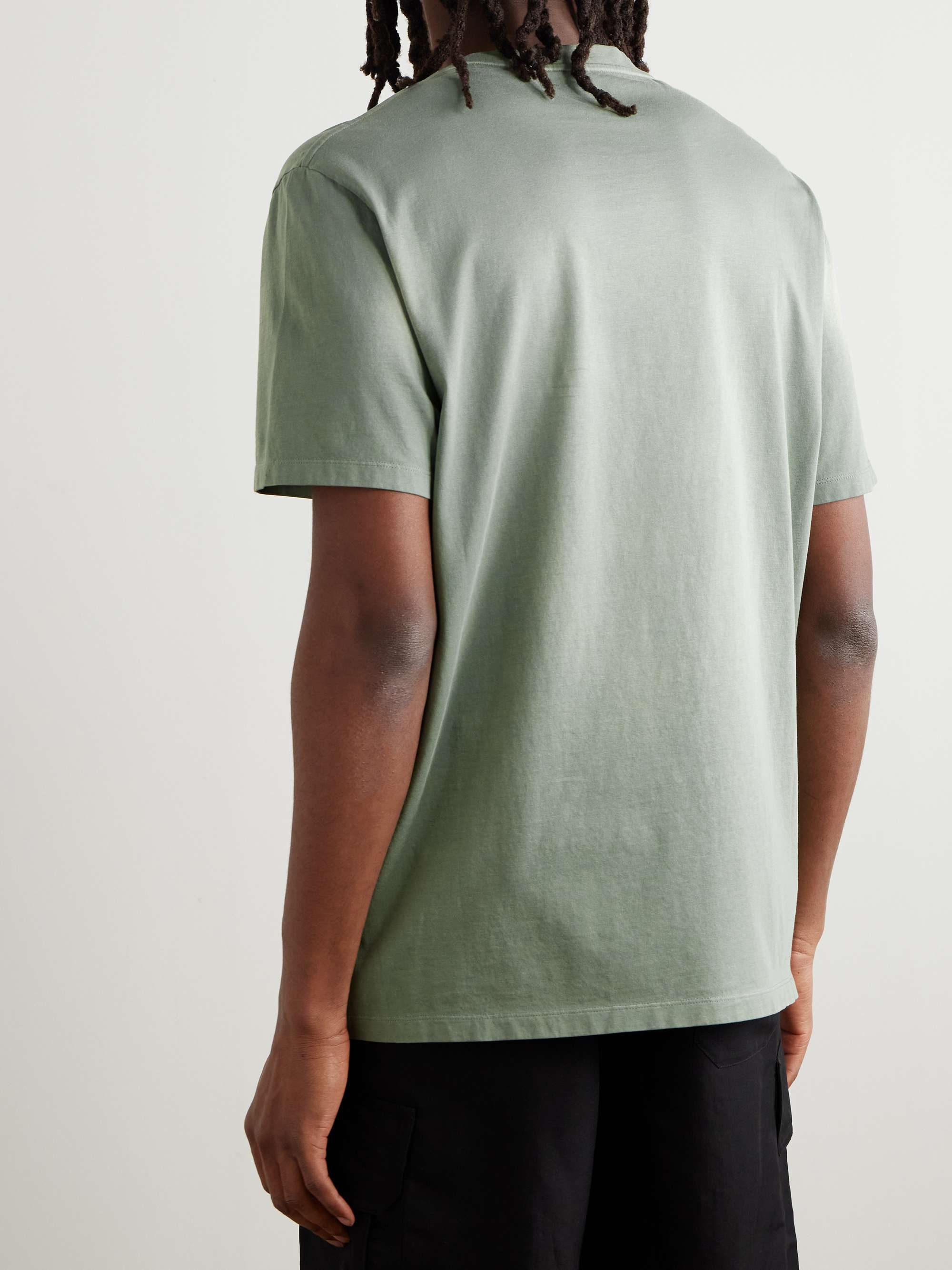 LOEWE + Paula's Ibiza コットンジャージー Tシャツ ロゴ LOEWE + Paula's Ibiza コットンジャージー Tシャツ ロゴ
