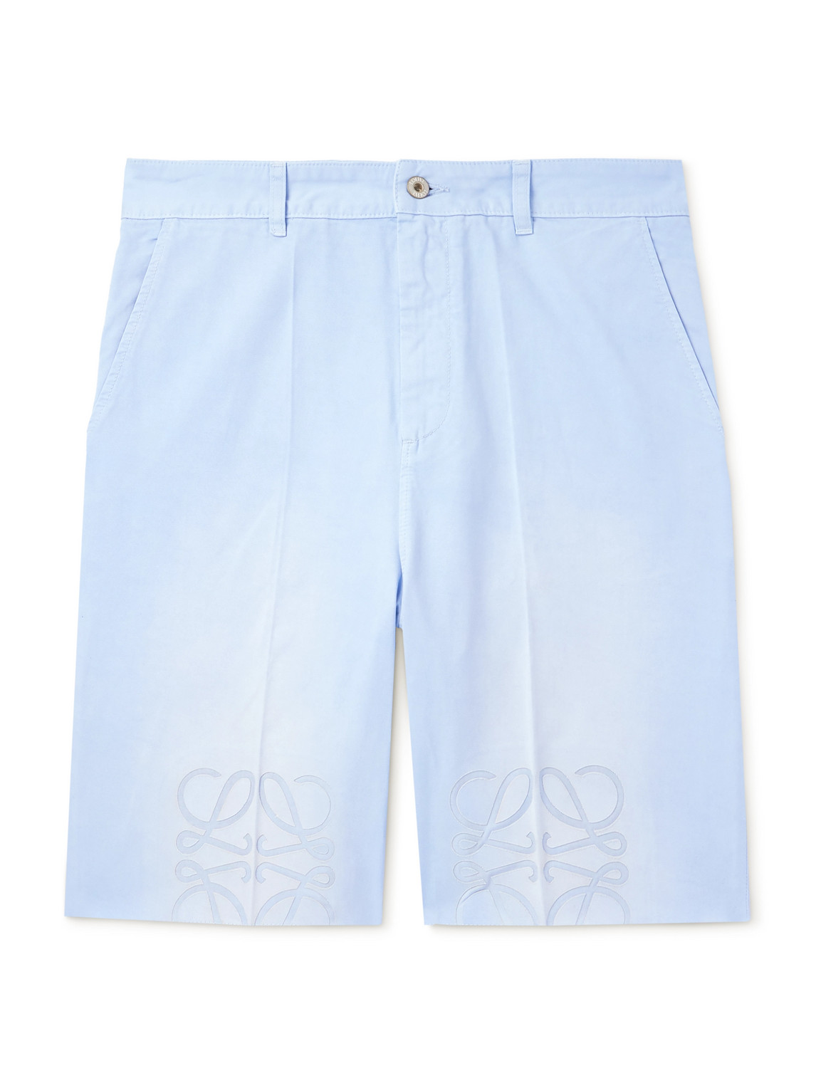 Paula's Ibiza Straight-Leg Cotton-Twill Shorts