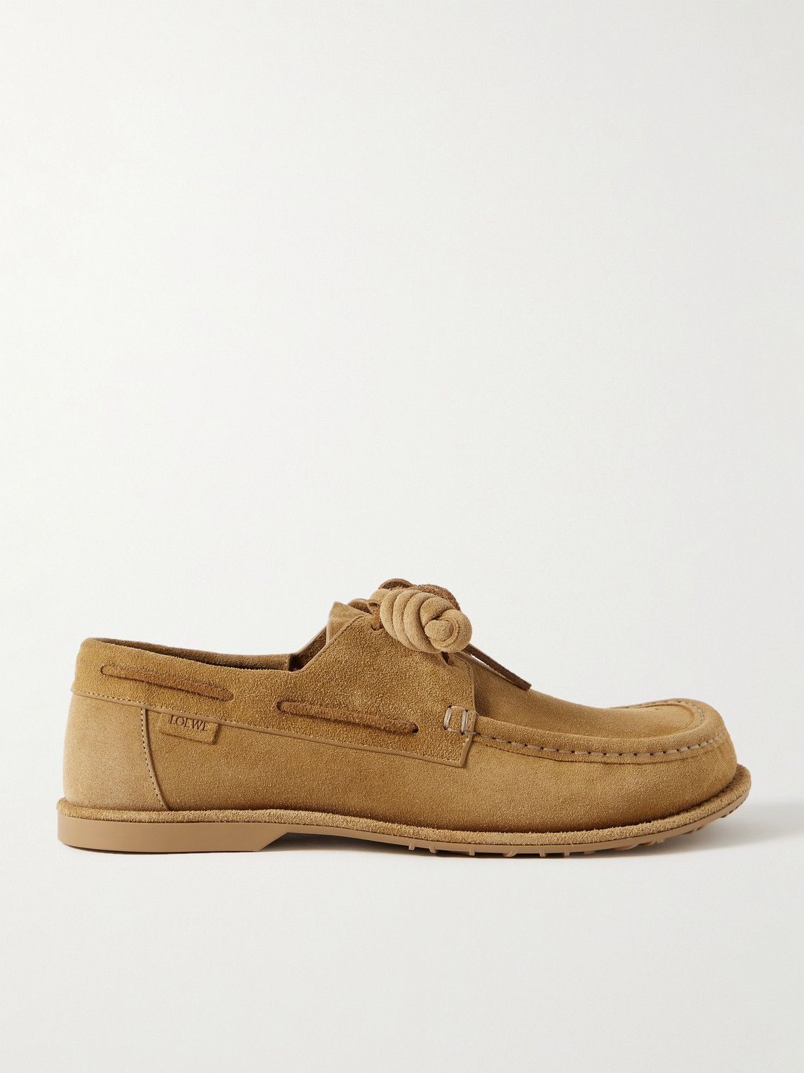 Loewe Paula's Ibiza Campo Suede Boat Shoes - Men