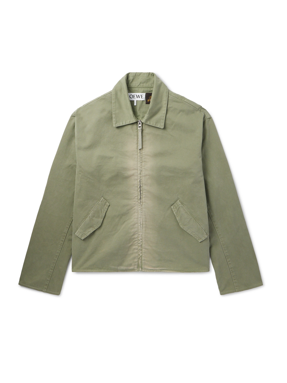Loewe Paula's Ibiza Anagram Logo-cutout Cotton-twill Jacket