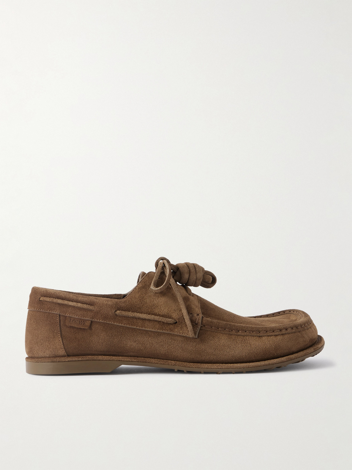 【未使用】LOEWE zapatos oxford shoe LOEWE - Glossed-Leather Oxford Shoes - Curated Menswear