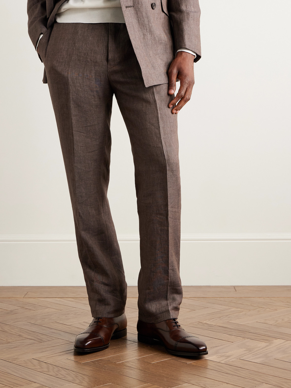 George Cleverley Charles Cap-toe Leather Oxford Shoes